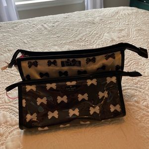 Kate Spade Make-up and Brush bag